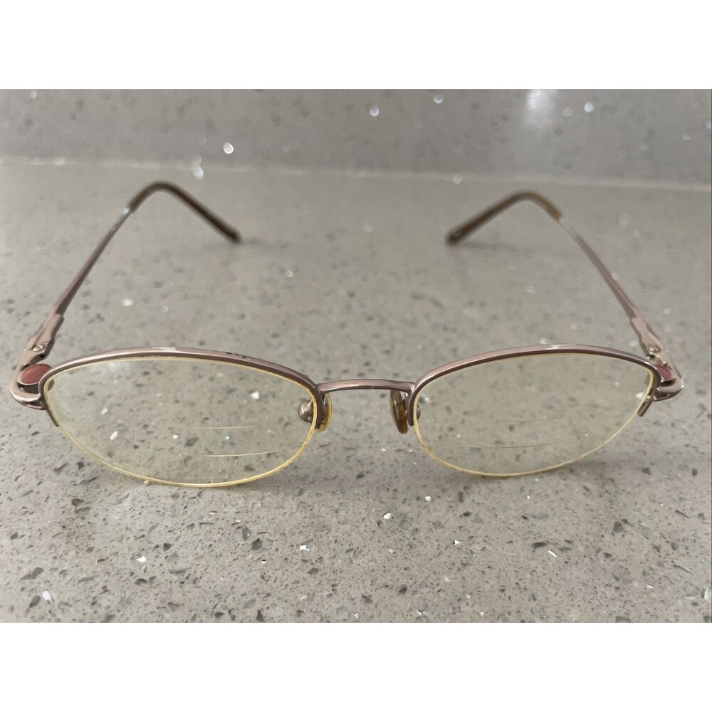 Innovative M/F Technology IMF 475 Brown Metal Eyeglasses FRAMES ONLY 49-18-140